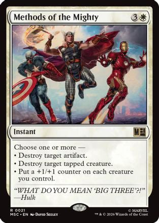 Heroic Sacrifice (MSC-018) - Commander: Marvel Super Heroes