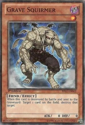 Grave Squirmer (Starfoil) (BP01-EN062) - Battle Pack: Epic Dawn 1st Edition