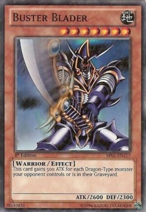 Buster Blader (Starfoil) (BP01-EN117) - Battle Pack: Epic Dawn 1st Edition