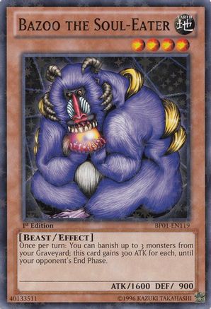 Bazoo the Soul-Eater (Starfoil) (BP01-EN119) - Battle Pack: Epic Dawn Unlimited