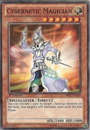 Cybernetic Magician (Starfoil) (BP01-EN139) - Battle Pack: Epic Dawn 1st Edition