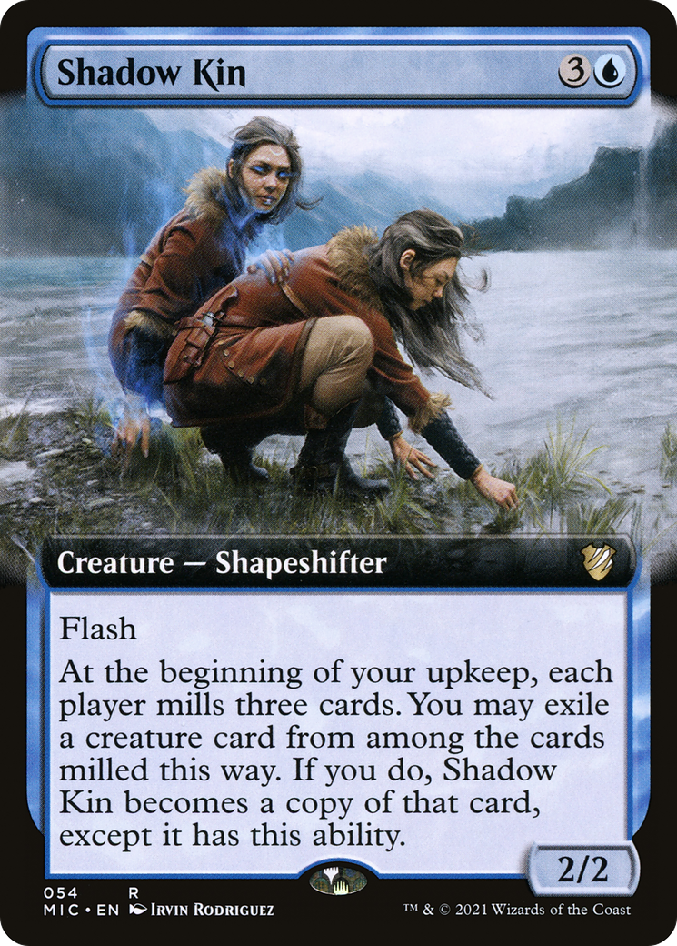 Shadow Kin (Extended Art) (MIC-054) - Midnight Hunt Commander: (Extended Art)