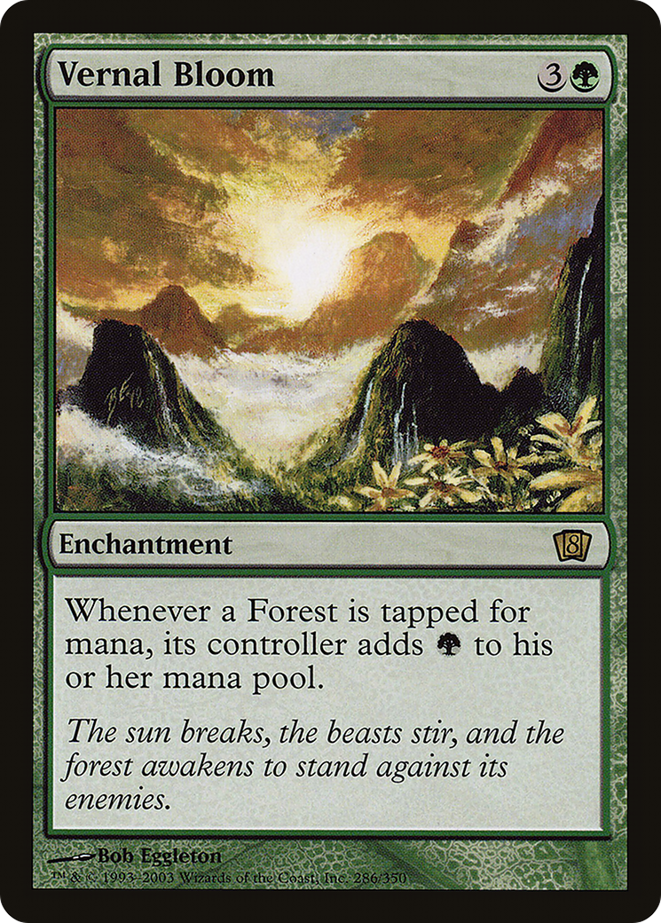 Vernal Bloom (8ED-286★) - 8th Edition Foil