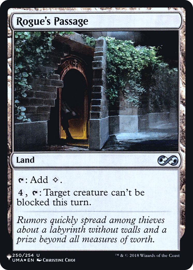 Rogue's Passage (UMA) (LIST-UMA-250) - The List Foil