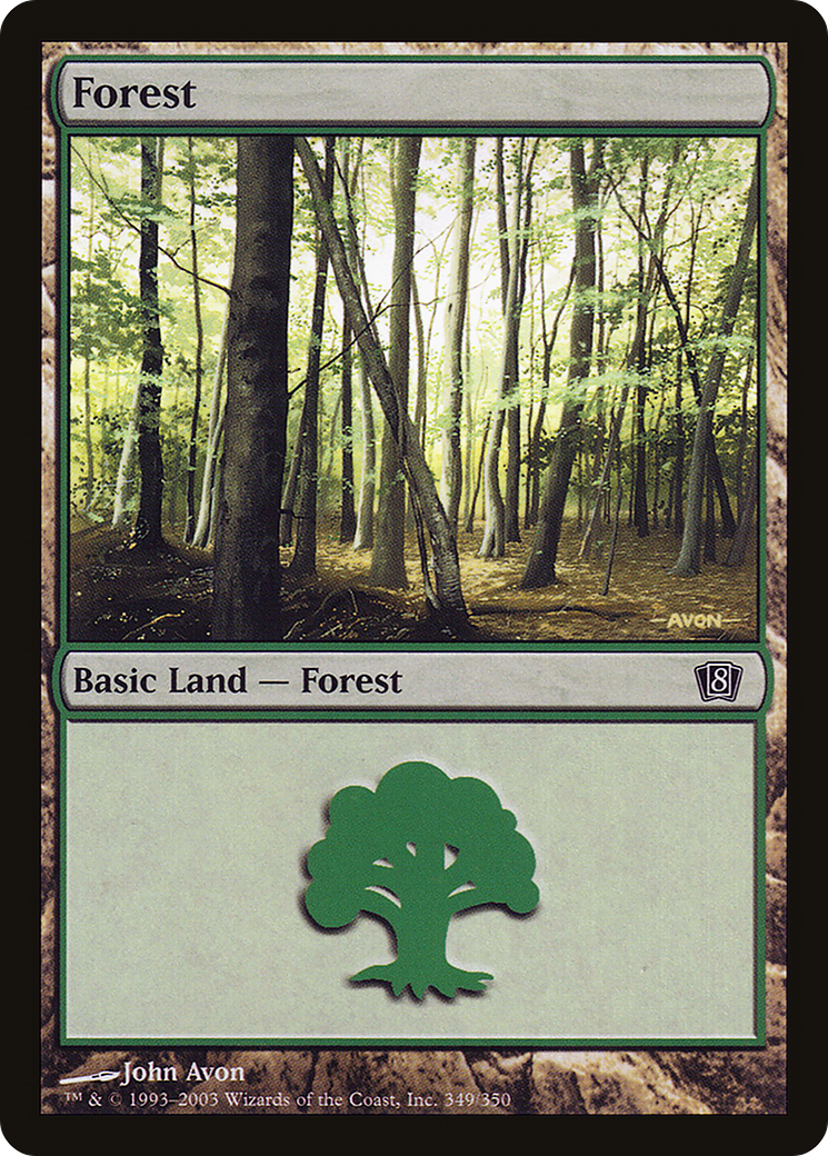 Forest (8ED-349★) - 8th Edition
