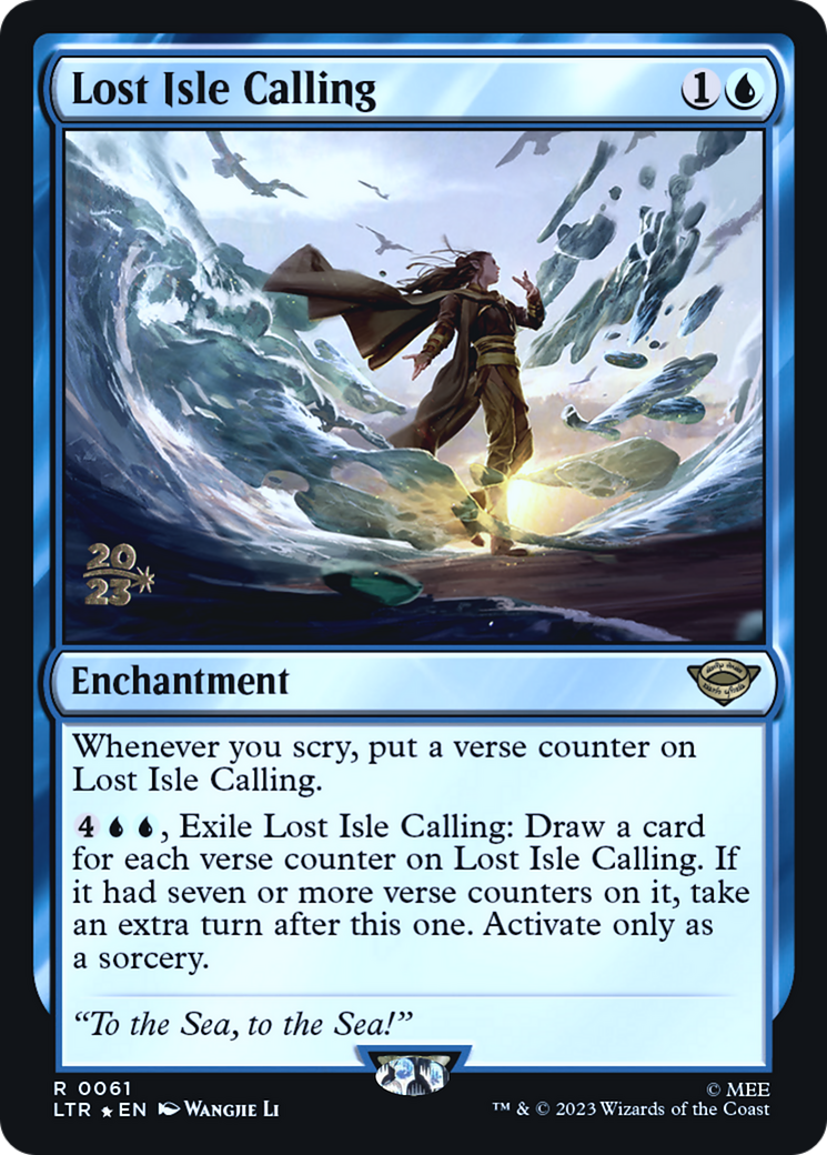 Lost Isle Calling (PRE-61S) - Tales of Middle-earth Promos Foil