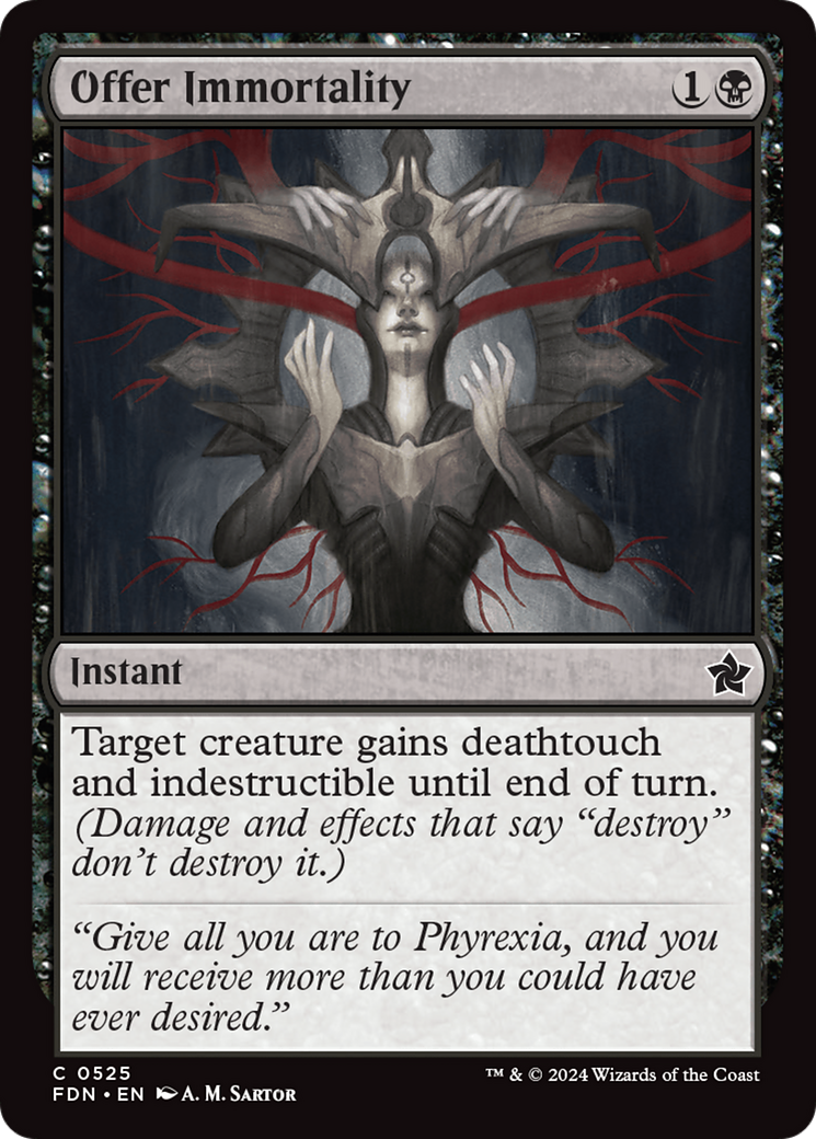 Offer Immortality (FDN-525) - Foundations
