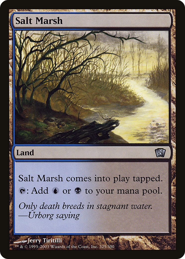 Salt Marsh (8ED-325★) - 8th Edition Foil