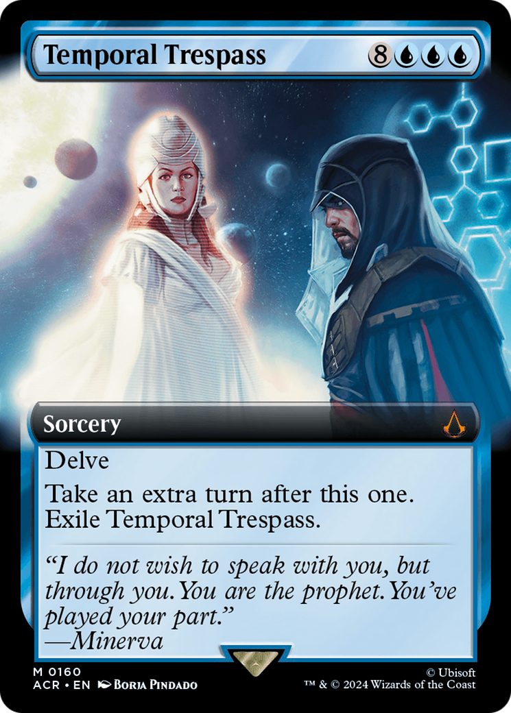 Temporal Trespass (Extended Art) (ACR-160) - Assassin's Creed: (Extended Art) Foil