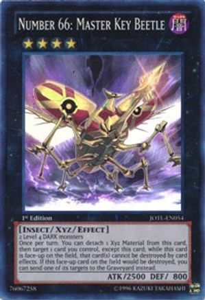 Number 66: Master Key Beetle (JOTL-EN054) - Judgment of the Light 1st Edition
