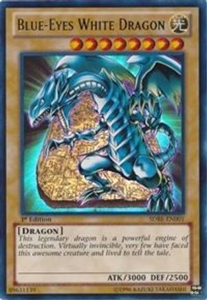 Blue-Eyes White Dragon (SDBE-EN001) - Structure Deck: Saga of Blue-Eyes White Dragon 1st Edition