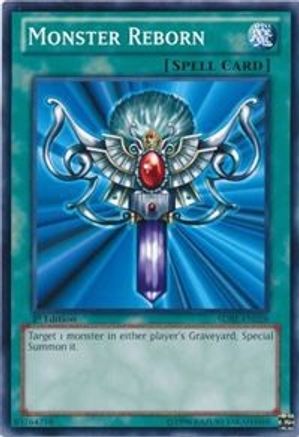 Monster Reborn (SDBE-EN028) - Structure Deck: Saga of Blue-Eyes White Dragon 1st Edition
