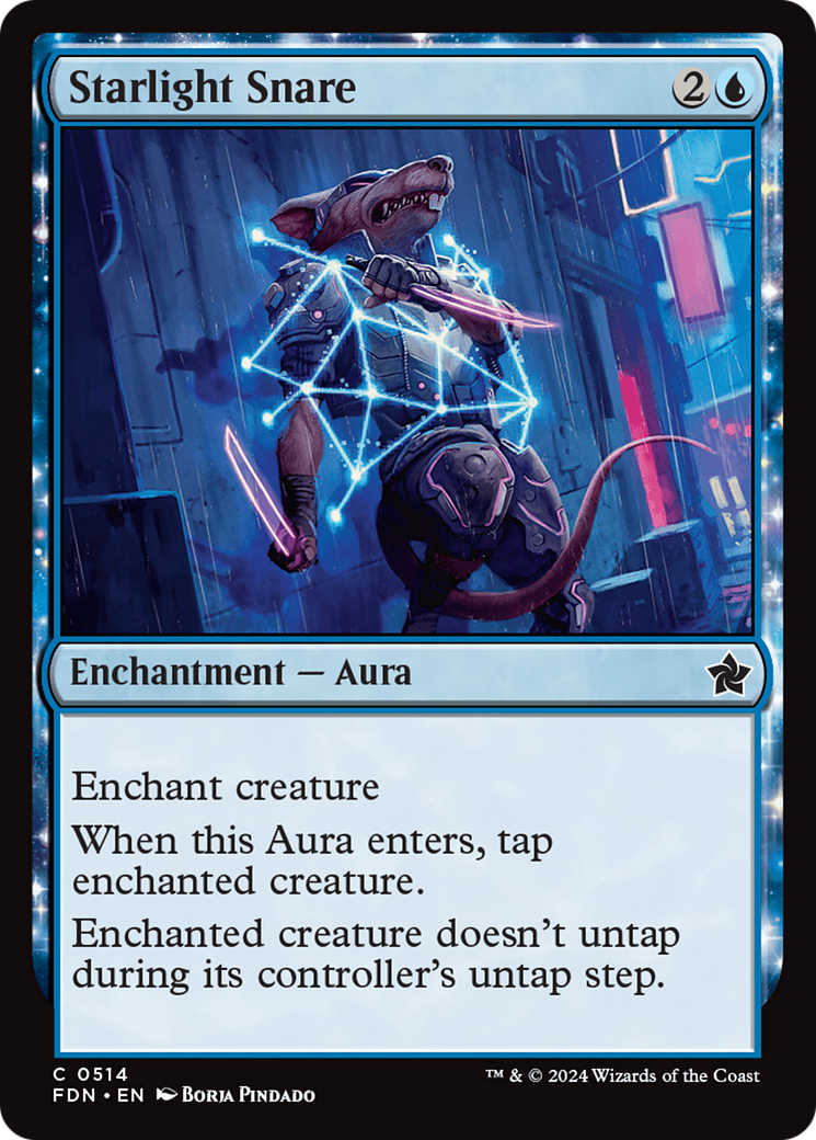 Starlight Snare (FDN-514) - Foundations: (enchantment)
