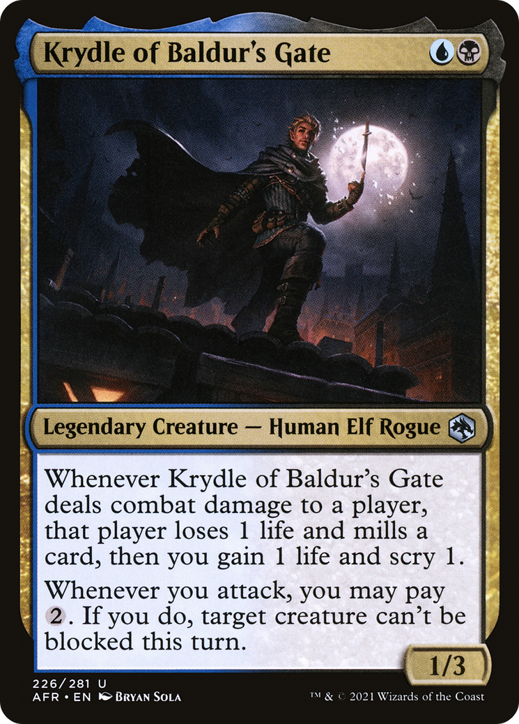 Krydle of Baldur's Gate (AFR-226) - Adventures in the Forgotten Realms