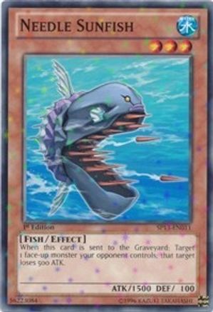 Needle Sunfish (Starfoil) (SP13-EN011) - Star Pack 2013 1st Edition
