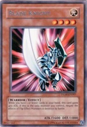 Blade Knight (Silver) (DL09-EN007) - Duelist League Promo Unlimited