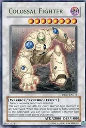 Colossal Fighter (Green) (DL09-EN012) - Duelist League Promo Unlimited