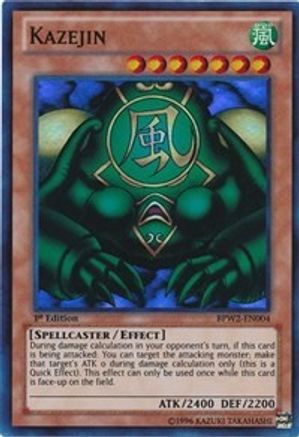 Kazejin (BPW2-EN004) - Battle Pack 2: War of the Giants Round 2 1st Edition