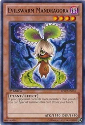 Evilswarm Mandragora (BPW2-EN051) - Battle Pack 2: War of the Giants Round 2 1st Edition