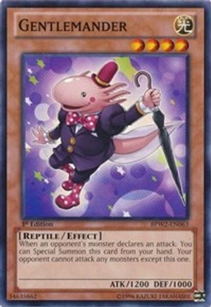 Gentlemander (BPW2-EN063) - Battle Pack 2: War of the Giants Round 2 1st Edition
