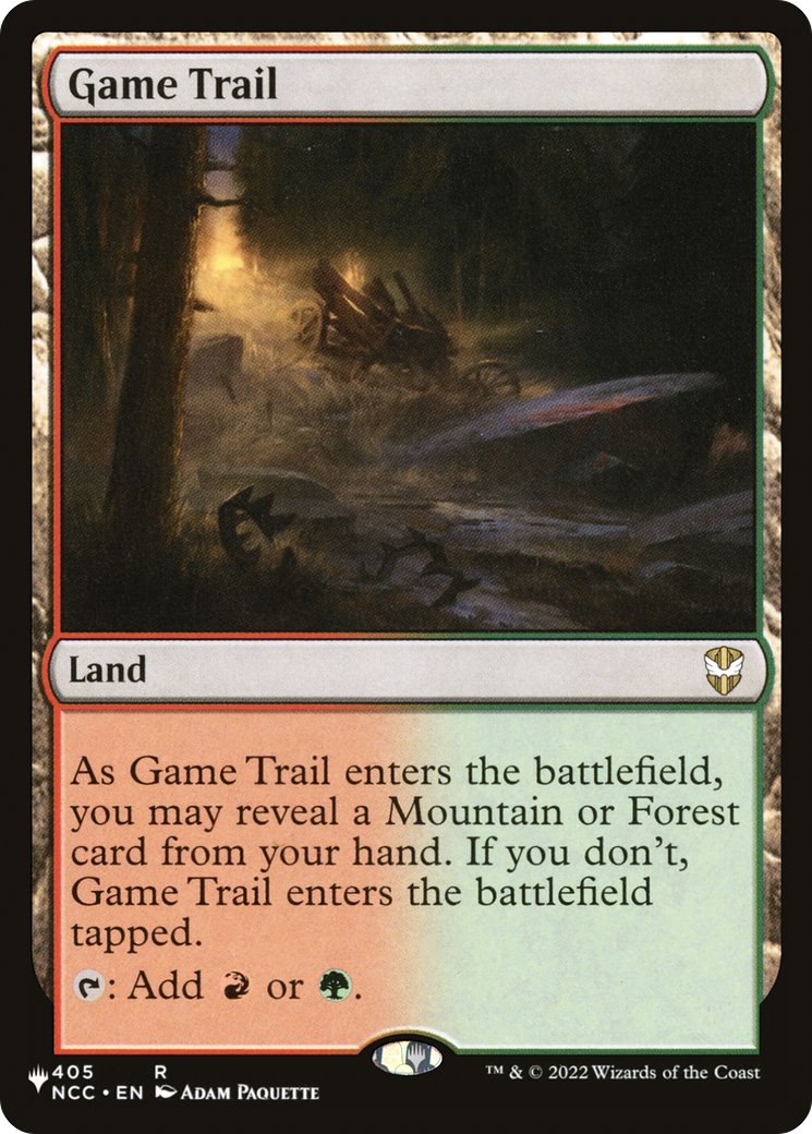 Game Trail (LIST-NCC-405) - The List