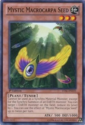 Mystic Macrocarpa Seed (LVAL-EN035) - Legacy of the Valiant Unlimited