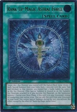Rank-Up-Magic Astral Force (UTR) (LVAL-EN059) - Legacy of the Valiant 1st Edition