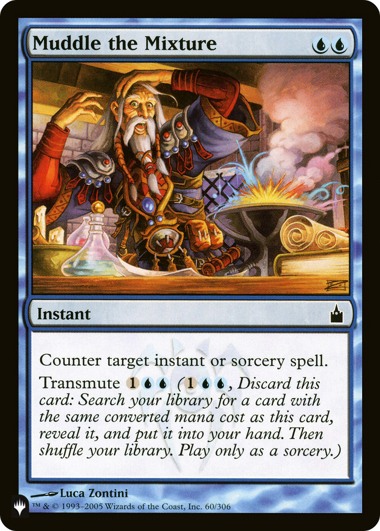 Muddle the Mixture (LIST-RAV-60) - The List
