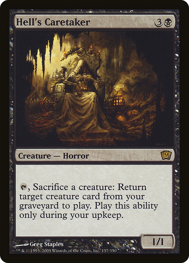 Hell's Caretaker (9ED-137★) - 9th Edition Foil