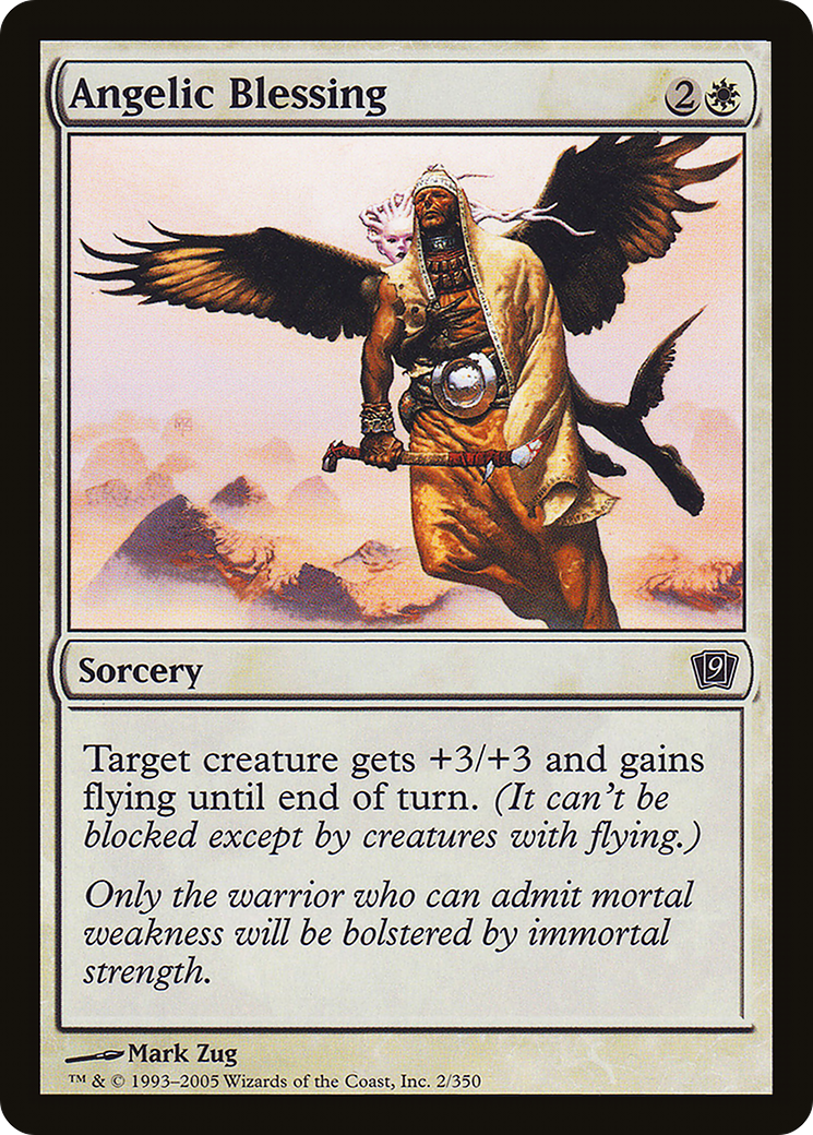 Angelic Blessing (9ED-02★) - 9th Edition