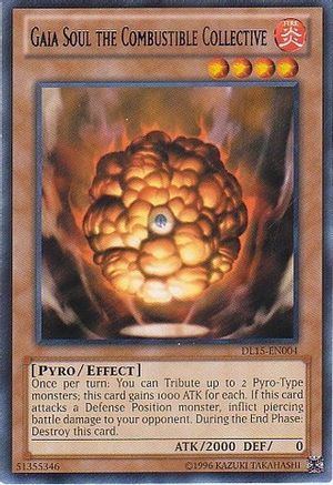 Gaia Soul the Combustible Collective (Blue) (DL15-EN004) - Duelist League Promo Unlimited
