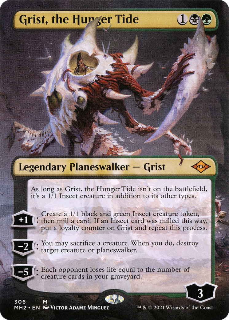 Grist, the Hunger Tide (Borderless) (MH2-306) - Modern Horizons 2