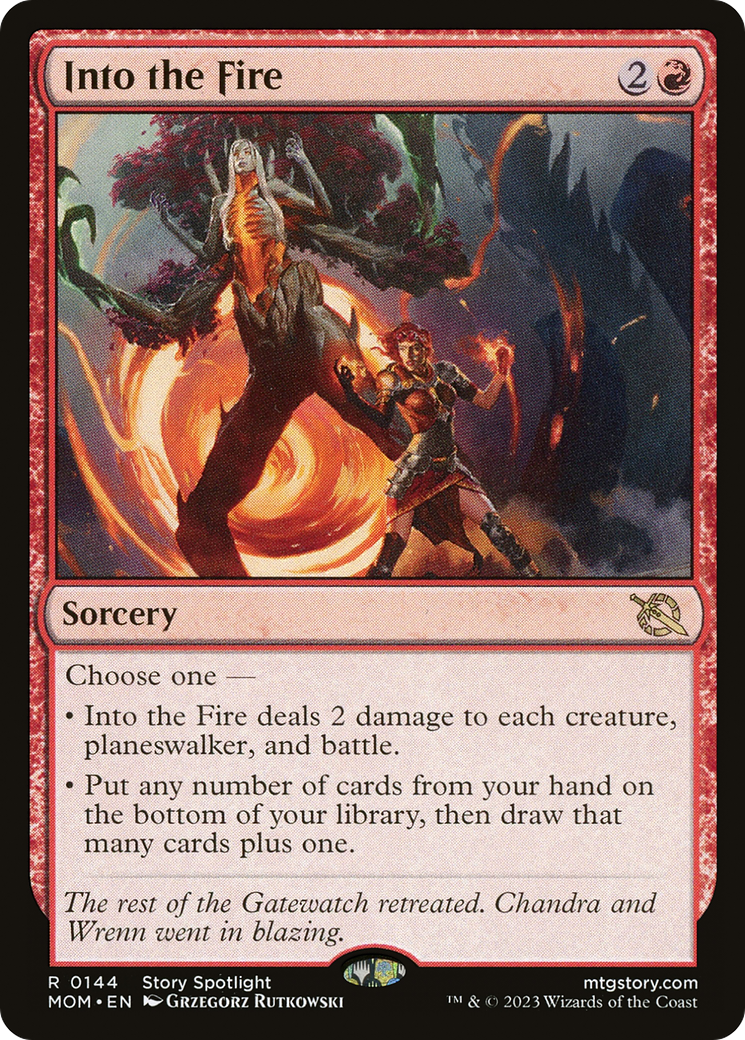 Into the Fire (MOM-144) - March of the Machine