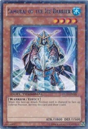 Samurai of the Ice Barrier (DT03-EN026) - Duel Terminal 3 Limited