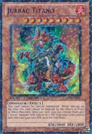 Jurrac Titano (DT03-EN067) - Duel Terminal 3 Limited