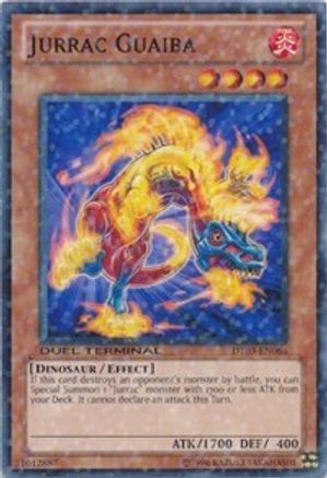 Jurrac Guaiba (DT03-EN068) - Duel Terminal 3 Limited
