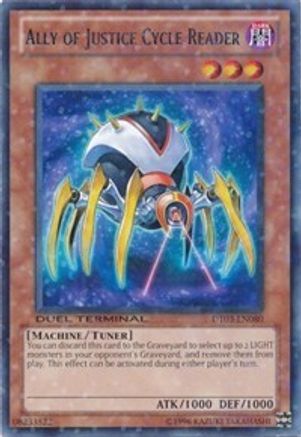 Ally of Justice Cycle Reader (DT03-EN080) - Duel Terminal 3 Limited