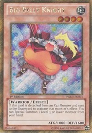 Big Belly Knight (PGLD-EN004) - Premium Gold 1st Edition