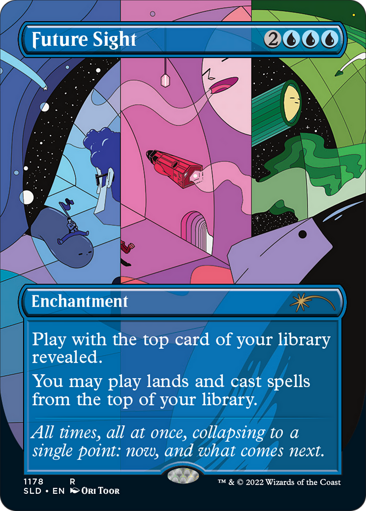 Future Sight (SLD-1178) - Secret Lair Drop (Borderless) Foil