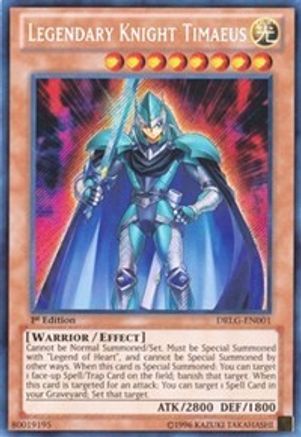 Legendary Knight Timaeus (DRLG-EN001) - Dragons of Legend Unlimited