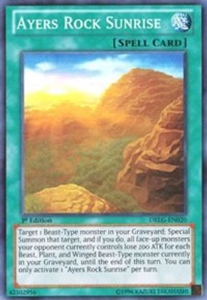 Ayers Rock Sunrise (DRLG-EN020) - Dragons of Legend Unlimited