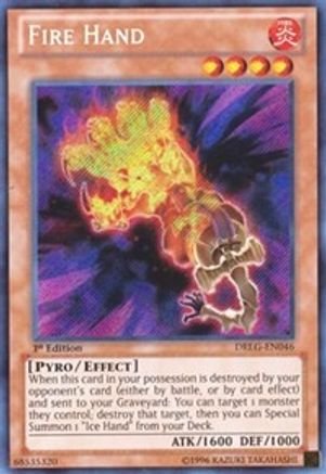 Fire Hand (DRLG-EN046) - Dragons of Legend 1st Edition