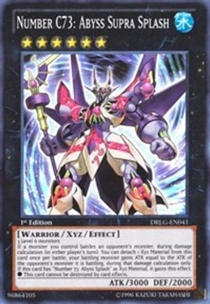 Number C73: Abyss Supra Splash (DRLG-EN041) - Dragons of Legend Unlimited