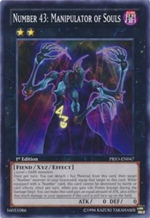 Number 43: Manipulator of Souls (PRIO-EN047) - Primal Origin Unlimited