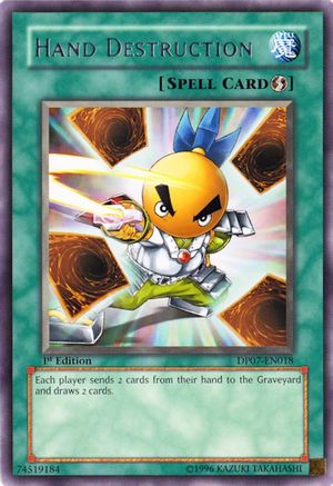 Hand Destruction (DP07-EN018) - Duelist Pack 7: Jesse Anderson Unlimited
