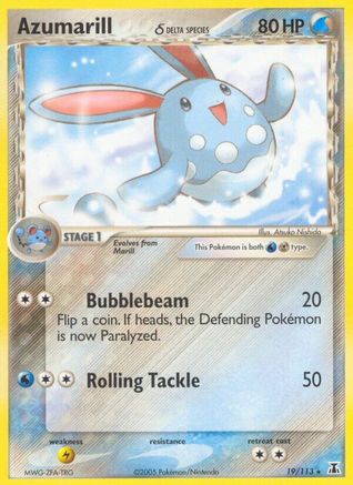 Azumarill (Delta Species) 019 Delta Species - Rare