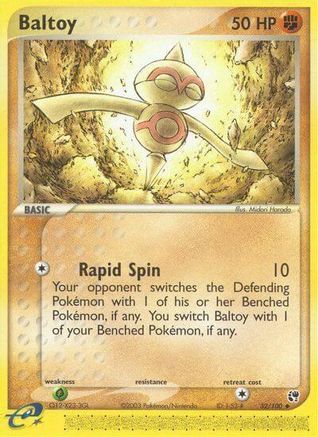 Baltoy 032 - Reverse Holofoil Sandstorm - Uncommon