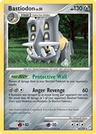 Bastiodon 021/123 - Holofoil Deck Exclusives - Holo Rare