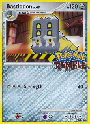 Bastiodon 014 Rumble - Promo