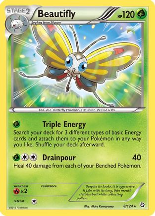 Beautifly 008 Dragons Exalted - Rare